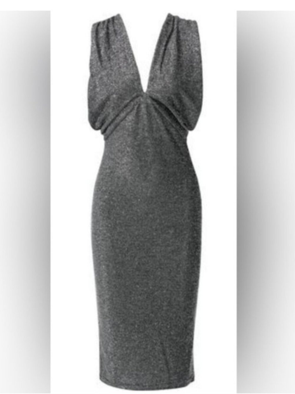 NWT WALTER BAKER | Jolie Dress Silver Sz S